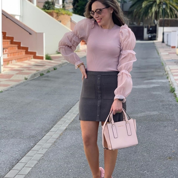 Zara Organza knit top - Picture 13 of 14